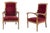Mid-Century Armchairs, Italy, Mid-20th Century, Set of 2 For Sale