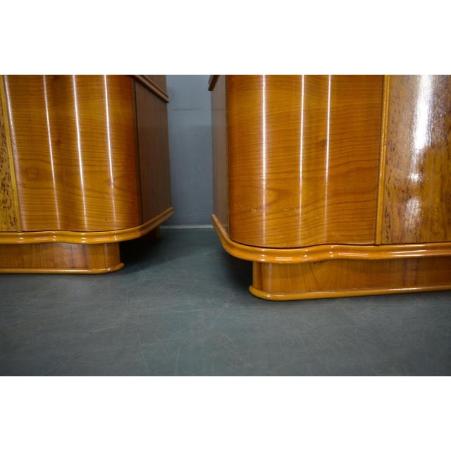 Vintage Art Deco Bedside Tables, Czechoslovakia, 1939s, Set of 2 For Sale - Image 6 of 18