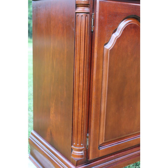 1980s Lexington Two-Door Mahogany Buffet For Sale - Image 11 of 18