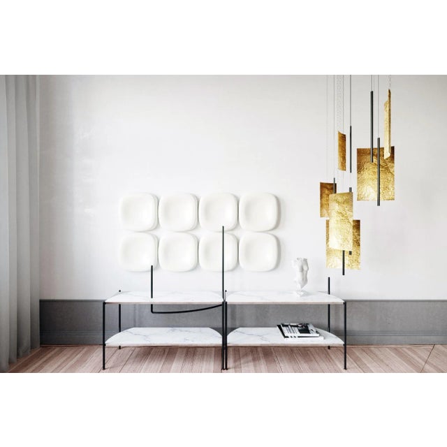 Modern Ceiling Pendant Light - Led Panel Lamp - Water Ripple - Large For Sale - Image 10 of 12