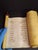 Antique 19th C Megillat Esther Parchment Scroll Ashkenazi Script Wood Roller For Sale - Image 14 of 17