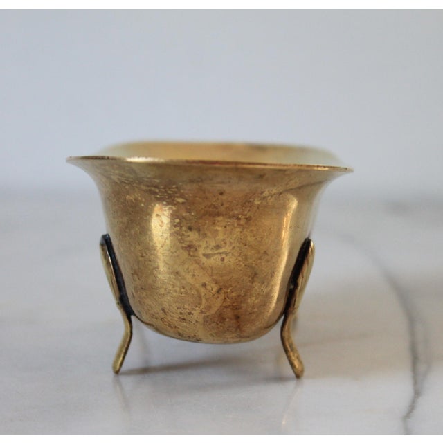 Mid 20th Century Vintage Decorative Brass Bathtub For Sale - Image 5 of 10