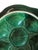 Vintage French Sarreguemines Majolica Oyster Plate – Emerald Green – 10” For Sale In Los Angeles - Image 6 of 6