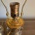 Metal Vintage Small Engraved Brass Urn Boudoir Lamps - A Pair For Sale - Image 7 of 10