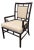 McGuire Furniture Asian Modern Armchair For Sale
