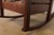 J. M. Young & Sons Antique Mission Oak Arts & Crafts Rocking Chair, Circa 1900 For Sale - Image 9 of 13