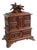 Antique Swiss Black Forest Jewelry Box in Fruitwood, 1880 For Sale
