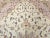 Persian Tabriz Rug, Hand-Knotted Wool & Silk, Fine Floral Pattern, Ivory & Pink, 7x10 For Sale - Image 4 of 12