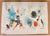 John Von Wicht, Abstract Expressionist Gouache Oil Painting on Paper John Von Wicht Wpa Artist For Sale In Miami - Image 6 of 7