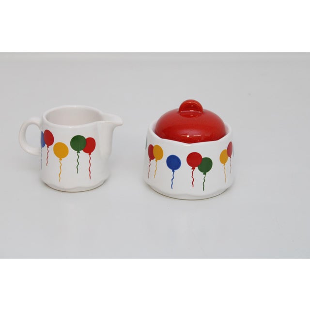 Balloon Birthday Service from Waechtersbach, 1970s, Set of 23 For Sale - Image 3 of 7