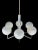 White Vintage Italian Chandelier in Murano Glass, 1960s For Sale - Image 8 of 14
