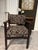 Abstract GreenRow Eira Kilim Wool Upholstered Accent Armchair For Sale - Image 3 of 3
