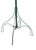 Early 20th Century Antique Iron Coat Stand in Green Paint Finish, Circa 1900/1920 For Sale - Image 5 of 9