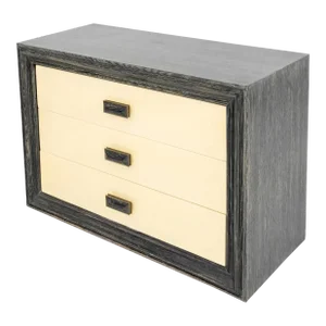 1950s Ultra Rare Cerused Chest by James Mont