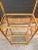 Wood 1970s Bamboo, Rattan & Glass Étagère For Sale - Image 7 of 8