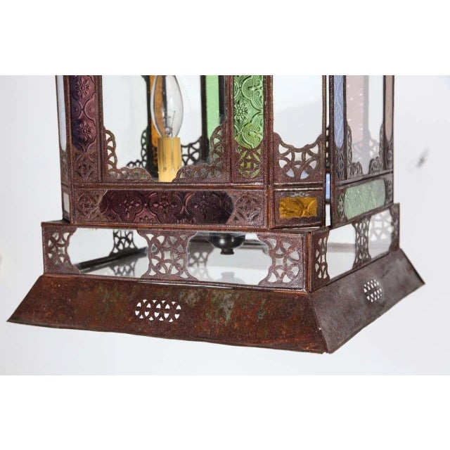 Late 20th Century Moroccan Traditional Moorish Light Pendant For Sale - Image 5 of 13