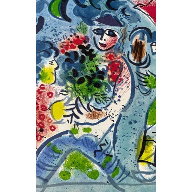 Limited Japanese Edition of Marc Chagall Lithographie For Sale In Los Angeles - Image 6 of 7