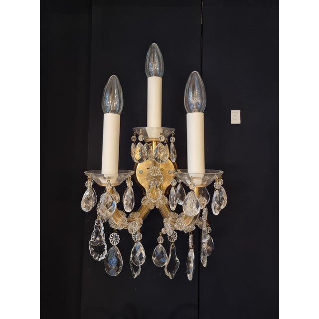 Crystal Wall Lamp by Bakalowits, 2010s For Sale - Image 4 of 4