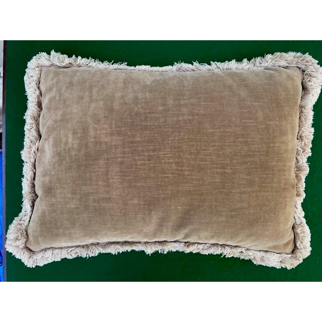 Vintage Needlepoint Pillow For Sale - Image 10 of 11