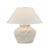 Hudson Valley Lighting Allards 24 in. 1 Light Table Lamp in Aged Brass and Ceramic Watercolor Sand Finish For Sale