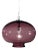 Lyra Pendant Light from the Versuvius Collection in Amethyst For Sale