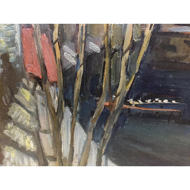 1970s 1970s Oil Painting City Karelin Vyacheslav Dmitrievich For Sale - Image 5 of 8