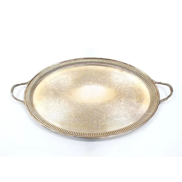 Metal Vintage English Silver Plated Sheffield Tea or Coffee Set of 6 For Sale - Image 7 of 10