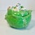 1970s 1970s Vintage Hollywood Regency Americana Folk Art Cabbage Tureen With Bunnies For Sale - Image 5 of 18