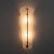 Mid-Century Modern Mid-Century Italian Modern Style Murano Glass and Brass Sconces, 1990, Set of 2 For Sale - Image 3 of 10