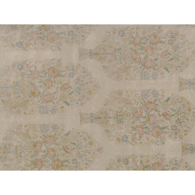 Antique Persian Kerman Carpet For Sale - Image 4 of 6