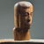 Portraiture Vintage Hand Carved Folk Art Modernist Portrait Bust For Sale - Image 3 of 12
