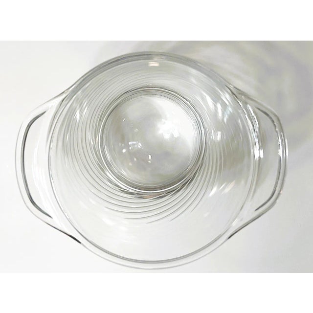 Transparent Contemporary Cut Crystal Ice Bucket or Champagne Holder For Sale - Image 8 of 18