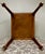 Vintage Victorian-Style Mahogany Stool With Intricate Tapestry Seated Stool For Sale - Image 15 of 18