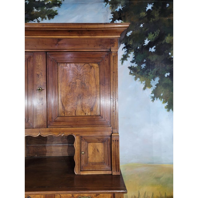 Wood 19th Century Bressan Double-Bodied Buffet For Sale - Image 7 of 13