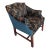 Diminutive Chinoiserie Newly Re-Upholstered Chippendale Armchair For Sale