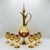Ruby Red Murano Glass Tre Fuochi Decanter and Liqueur Service, 1950s, Set of 7 For Sale - Image 14 of 14