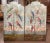 Textile Pair of Mid-Century Italian Hand Painted Tropical Bird Panels on Canvas For Sale - Image 7 of 12