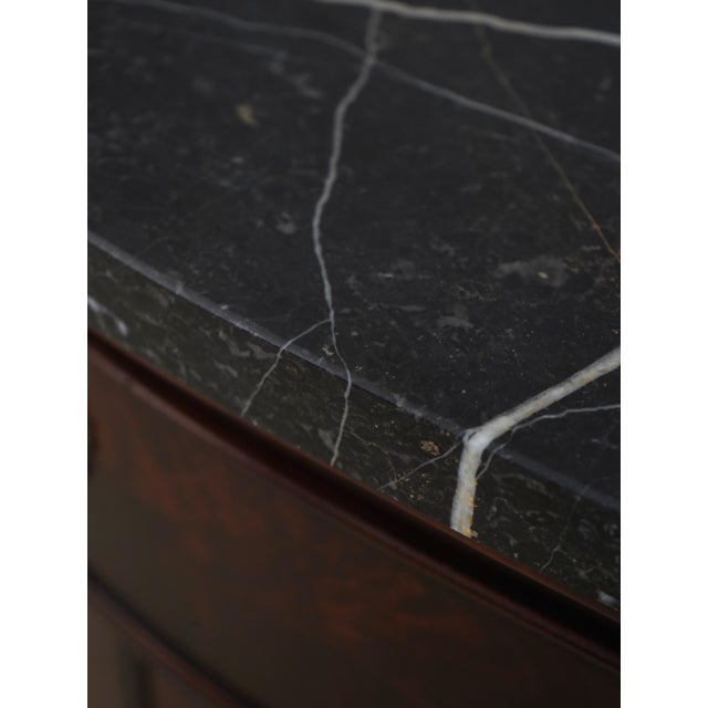 Henredon Marble Top Mahogany Sideboard Server For Sale - Image 11 of 18