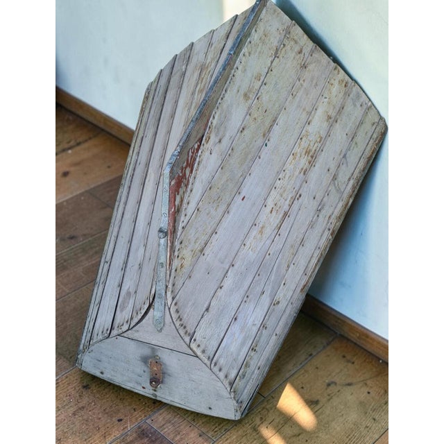 Vintage Scandinavian Wooden Boat Fragment, 1920s For Sale - Image 15 of 17