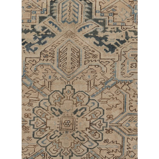 A beautiful hand-knotted rug, traditionally crafted by skilled artisans using fine-quality wool. The hand-knotted...