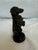 Art Deco 1940s Cast Iron Standing Long Coat Happy Dachshund by Kacan For Sale - Image 3 of 10
