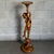 Vintage Italian Carved Wooden Cherub Pedestal Column from Artigianato Italiano, 1960s For Sale - Image 10 of 10