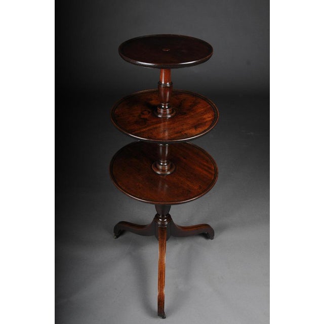 English Victorian Side Table in Mahogany, 19th Century For Sale - Image 10 of 16