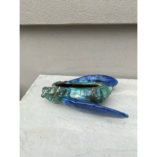 Large Terracotta Majolica Cicada Bavent Normandy For Sale In Austin - Image 6 of 6
