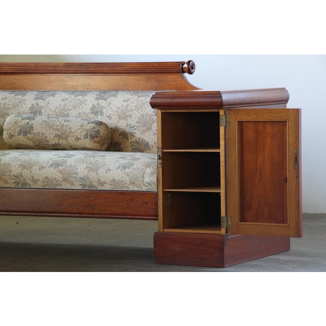 Empire Danish Oak Sofa, 1800s For Sale - Image 16 of 18