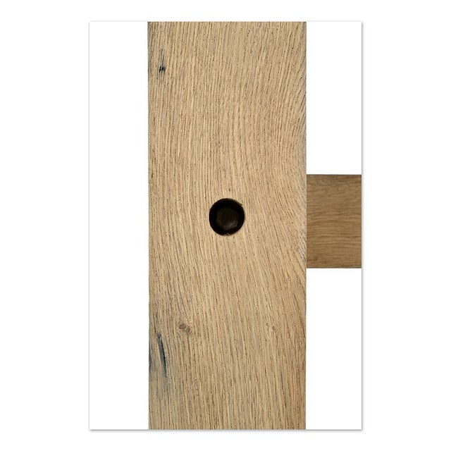 Farm Table in Raw Oak For Sale - Image 6 of 7
