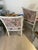 Wood Mid 20th Century Wooden Chairs With Fabric Seats and Backs- Set of 2 For Sale - Image 7 of 10