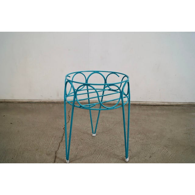 Mid-Century Modern 1960’s Mid-Century Modern Hairpin Plant Stand For Sale - Image 3 of 9