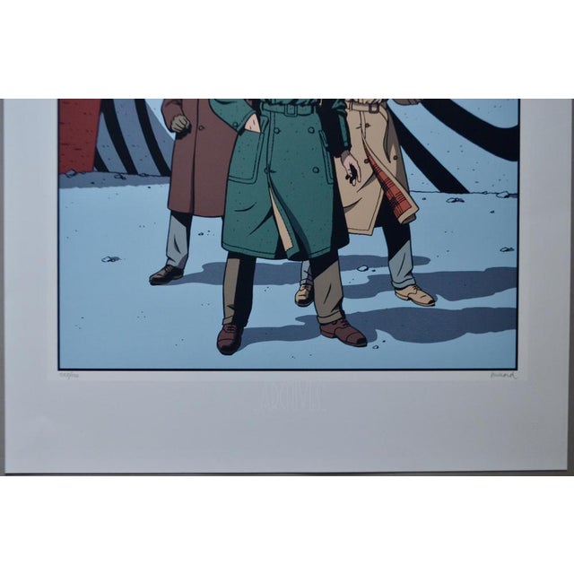 André Juillard, Blake and Mortimer Expo 58, Screenprint For Sale - Image 6 of 16