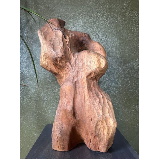 A sublimely evocative and erotic sculpture that demonstrates the artist's skill at teasing a woman's torso out of what, at...